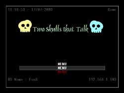 Two Skulls That Talk